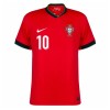 Maillot de Supporter Portugal Bernardo 10 Domicile Euro 2024 Pour Homme